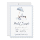 Seaside Beach Bridal Brunch Shower Invitation