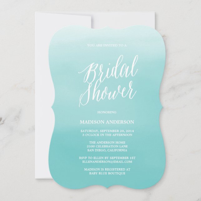 Seaside | Bridal Shower Invitation (Front)