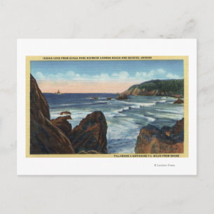 Seaside & Cannon Beach, Oregon Postcard