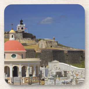 Seaside cemetery of Puerto Rico Coaster