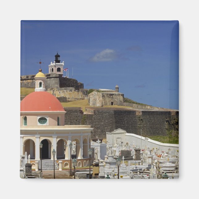 Seaside cemetery of Puerto Rico Magnet (Front)
