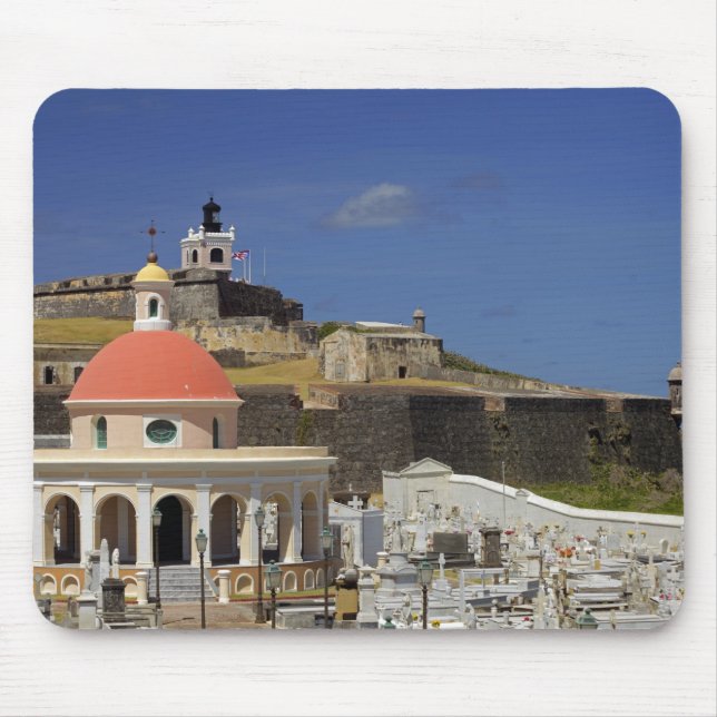 Seaside cemetery of Puerto Rico Mouse Pad (Front)