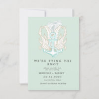 seaside coastal elegant Photo Save The Date