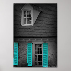 Seaside Cottage Poster
