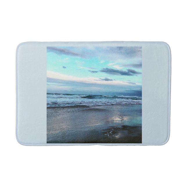 Seaside Custom Medium Bath Mat (Front)