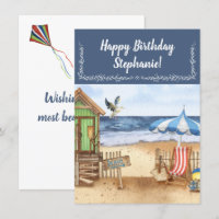 Seaside Day at the Beach Personalised
