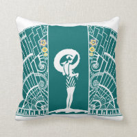 SEASIDE DECO in Turquoise and Yellow