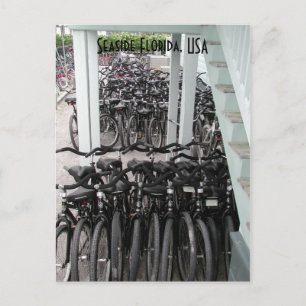 Seaside Florida bicycles Postcard