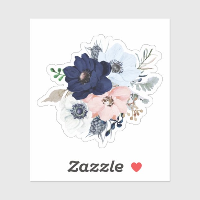 Seaside flowers bouquet (Sheet)