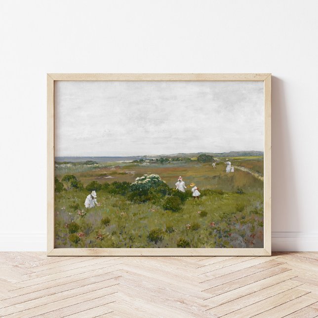 Seaside Flowers | William Merritt Chase Poster (Creator Uploaded)