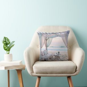 Seaside Gazebo With Couch Cushion