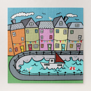 Seaside Harbour Jigsaw Puzzle