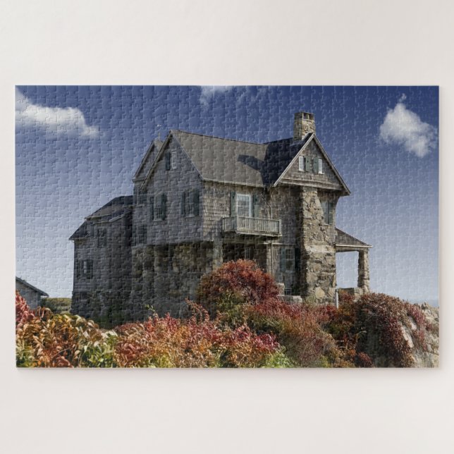 seaside haunted house puzzle (Horizontal)