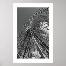 Seaside Heights Ferris Wheel Detail Poster