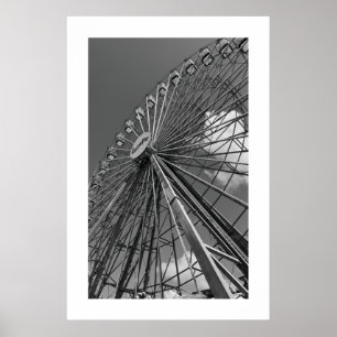 Seaside Heights Ferris Wheel Detail Poster