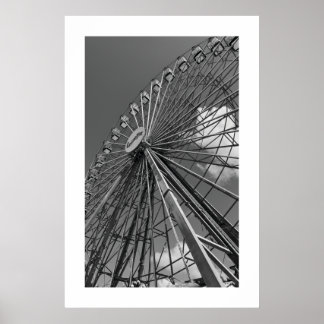 Seaside Heights Ferris Wheel Detail Poster