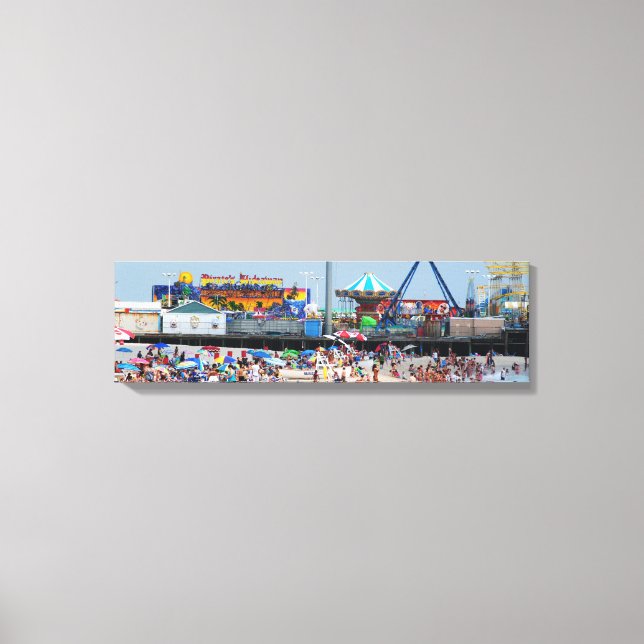 Seaside Heights New Jersey Canvas Print (Front)