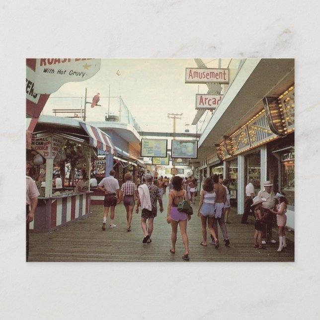 Seaside Heights, NJ Postcard (Front)