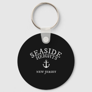 Seaside Heights Nj Shirt, New Jersey Sea Town  Key Ring