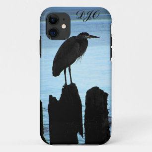 Seaside Heron Silhouette Case-Mate iPhone Case
