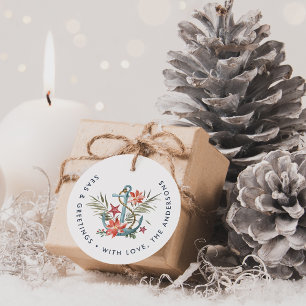 Seaside Holiday Personalised Coastal Gift Tags