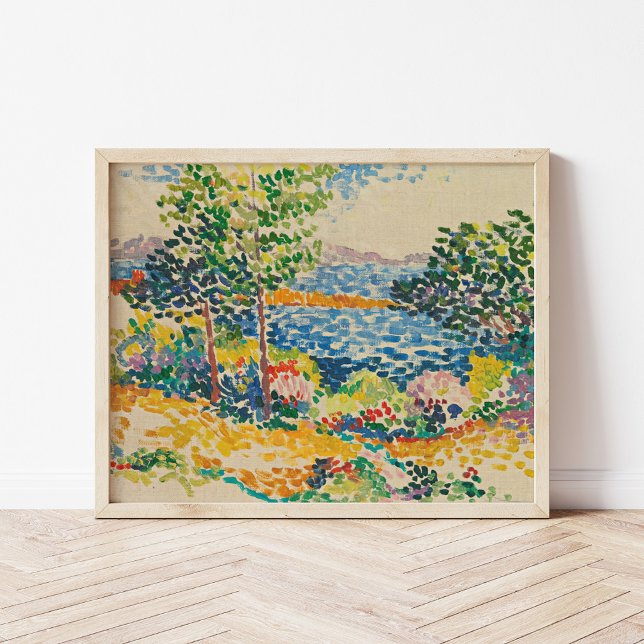 Seaside in the Mediterranean | Henri-Edmond Cross Poster (Creator Uploaded)