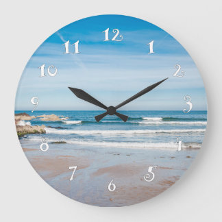 Seaside landscape, beautiful wall clock