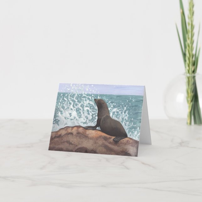 Seaside Life  Thank You Card (Front)