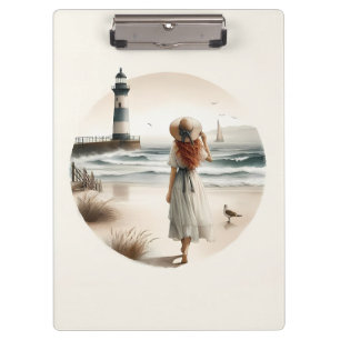 Seaside Lighthouse Stroll Clipboard