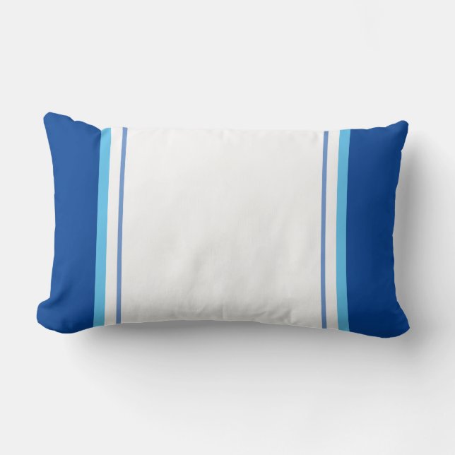 Seaside lumbar Throw Pillow (Front)
