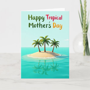 Seaside Mothers Day Card