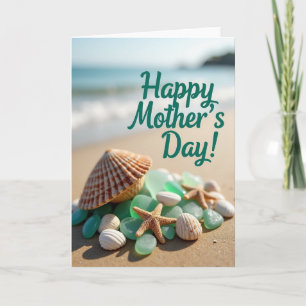 Seaside Mothers Day Treasure Card
