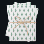 Seaside New England Christmas Tree Wrapping Paper Sheet<br><div class="desc">This sweet coastal tree,  decorated with seashells and topped with a toy sailboat.</div>