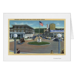 Seaside, Oregon - Broadway from Trail's End