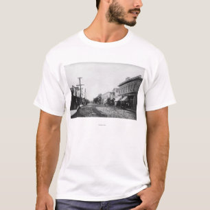 Seaside, Oregon Main Street View Photograph T-Shirt