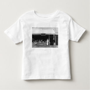 Seaside, Oregon View of Hoefler Ice Cream Shop Toddler T-Shirt