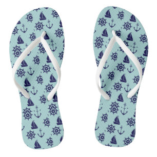Seaside Pattern Jandals