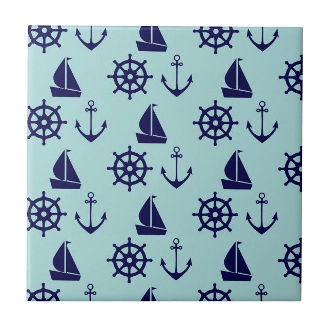 Seaside Pattern Tile (Front)