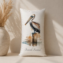 Seaside Pelican Coastal Sofa Accent