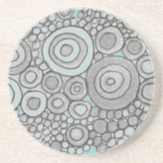 Seaside Poppy Sandstone Coaster