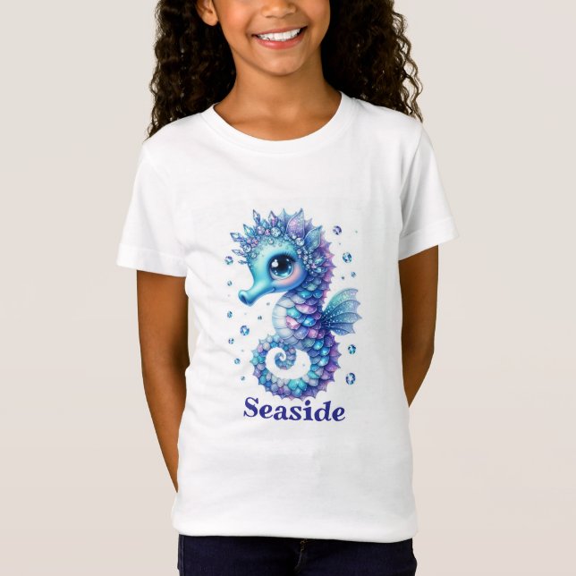 Seaside Seahorse T-Shirt (Front)
