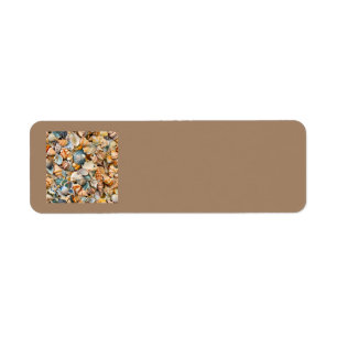 Seaside Seashells Address Labels