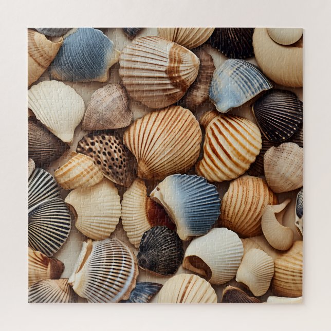 Seaside Seashells Puzzle (Vertical)