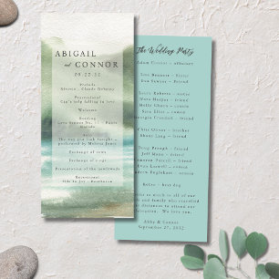 Seaside Serenity Blue Green Cream Programme