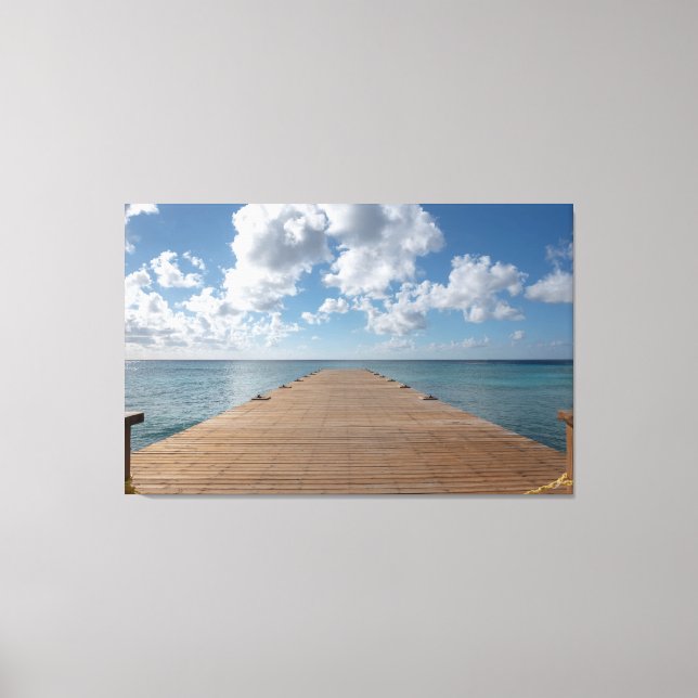 Seaside Serenity Canvas Print (Front)