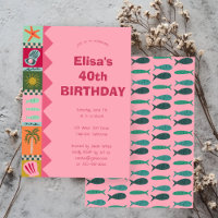 Seaside Soiree BIRTHDAY PARTY Modern Cute CUSTOM