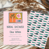 Seaside Soiree Bridal Shower Modern Cute CUSTOM