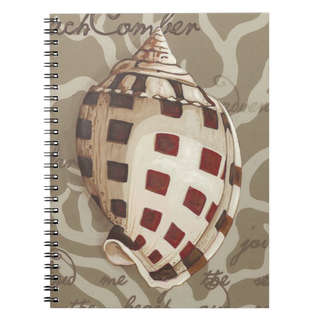 Seaside Sonnet I Spiral Notebook (Front)