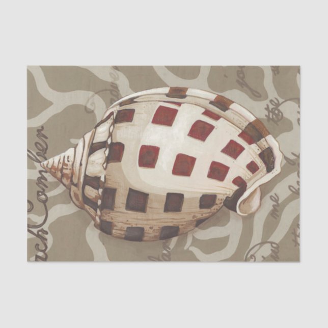 Seaside Sonnet I Tissue Paper (Front)