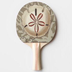 Seaside Sonnet III Ping Pong Paddle